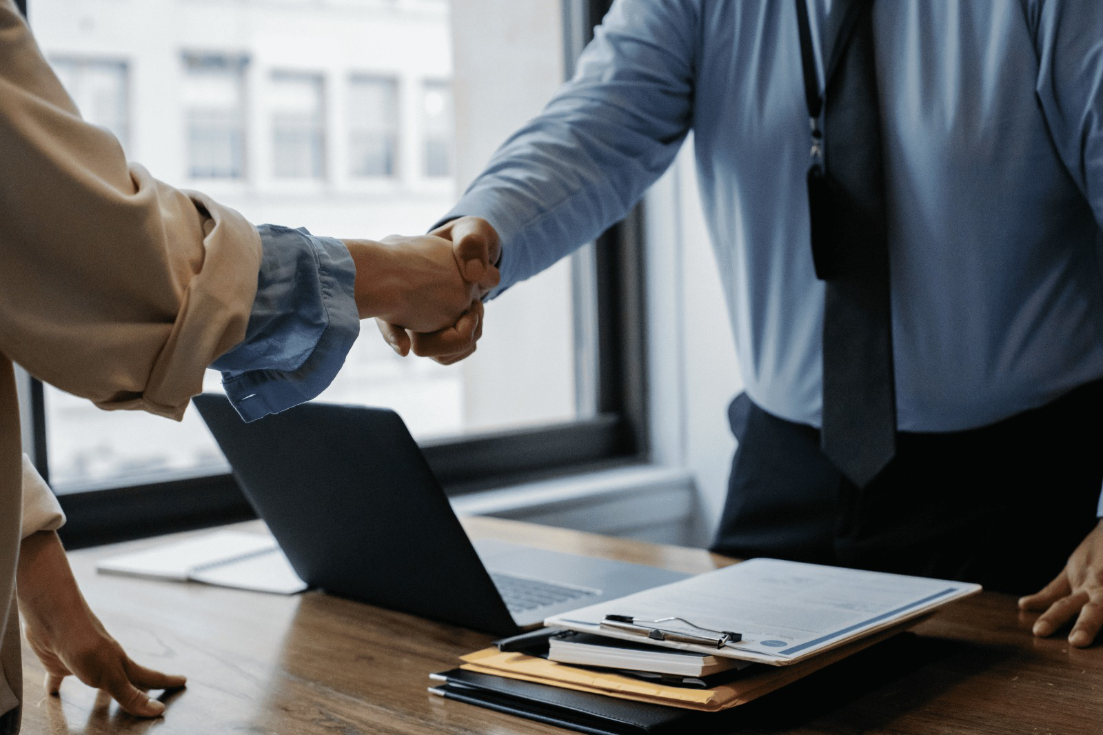 A financial advisor discussing with a client